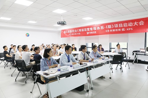 【優制咨詢精益項目】浙江京新藥業《精益運營I期:精益車間與VSM》項目啟動 【優制咨詢精益項目】浙江京新藥業《精益運營I期:精益車間與VSM》項目啟動