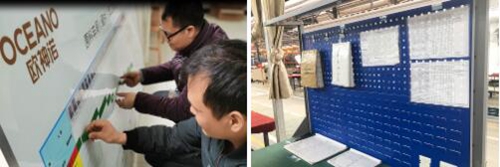 【優制咨詢精益項目】歐神諾陶瓷廣西基地《精益運營管理體系II期：功能性5S目視化管理與生產員工崗位培訓體系》項目結案報道